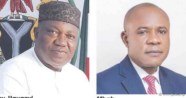 Enugu Governor-elect, Mbah, Deputy visit Gov. Ugwuanyi, supporters