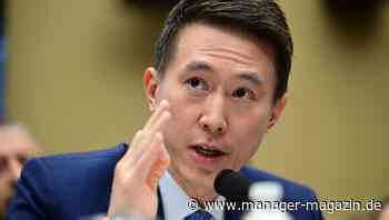 TikTok-Chef: Shou Zi Chew bei Anhörung vor US-Kongress unter Druck
