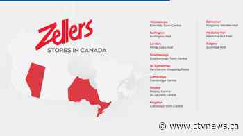 Here are the locations of the first 12 new Zellers stores