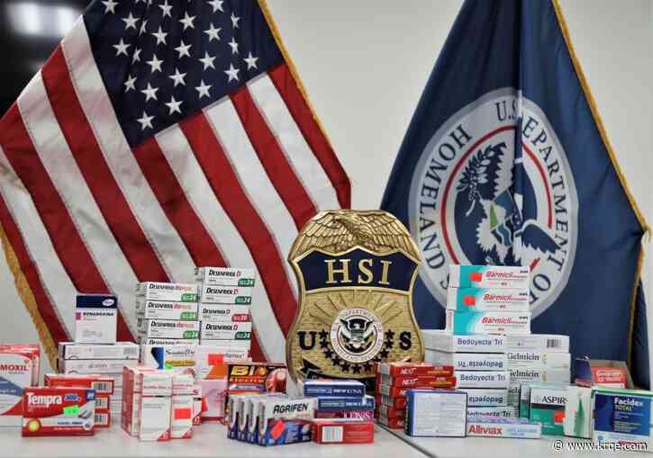 Feds seize 10,167 doses of counterfeit meds in El Paso