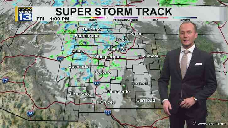 More rain, snow, and wind Friday