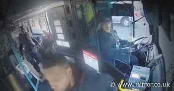 Passenger stabs another to death on moving bus as victim begs driver to let him off