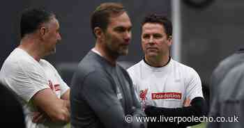 Michael Owen scrapped with fuming former Liverpool team-mate fuming before 'wrong' red card was shown