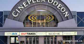 Cineplex says service it uses was victim of cyberattack, no customer data accessed