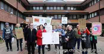 Protests at North East councils call to stop Pension Fund fossil fuel investment
