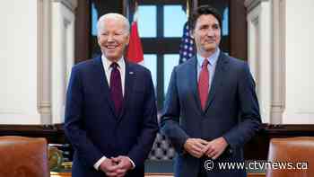 Watch live coverage of U.S. President Joe Biden's trip to Canada