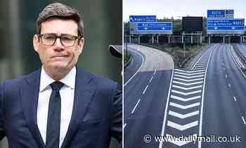 Manchester Mayor Andy Burnham hit with £2k speeding bill after he was caught doing 78mph in 40 zone
