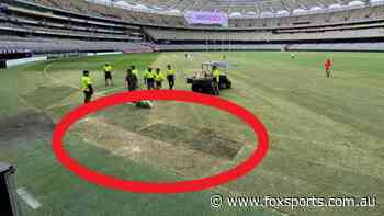 ‘Hope no-one gets injured’: AFL ticks off WA stadium turf despite concerning images