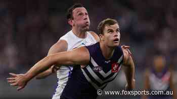 LIVE AFL: Young Roo continues red-hot form as Freo stunned in blistering start by ‘22 spooners