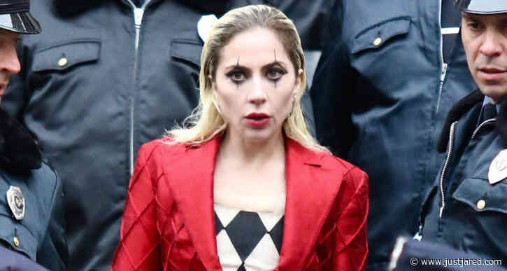 Lady Gaga Seen in Harley Quinn Costume for First Time on Set of 'Joker: Folie à Deux'