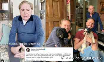 Andrew Lloyd Webber 'shattered' as he confirms his eldest son Nicholas has died aged 43