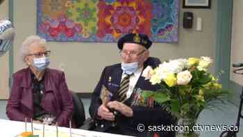 'He is very well decorated': Sask. veteran turns 100, honoured by Legion for lifetime of service