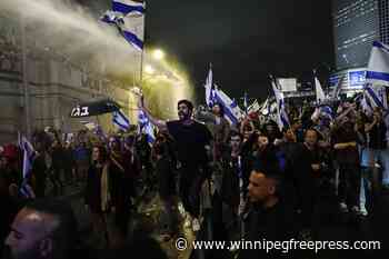 Israeli group asks court to punish Netanyahu over legal plan