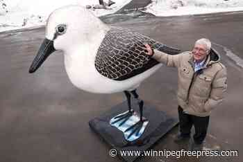 Piper down: Village in New Brunswick wants giant sandpiper returned to pedestal