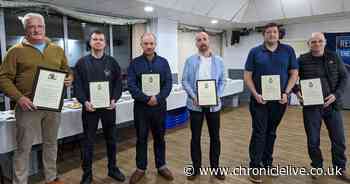 Awards for Tynemouth lifeboat heroes who braved Storm Arwen to save fishing boat crew stranded 73 miles offshore