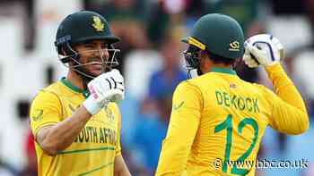 South Africa v West Indies: Proteas chase record 259 as Johnson Charles & Quinton de Kock hit hundreds