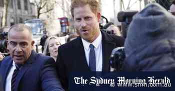 Prince Harry arrives for UK court hearing against Daily Mail publisher