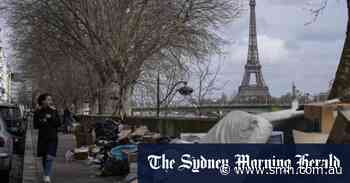 ‘Big push’: Sea of rubbish on Paris streets begins to recede
