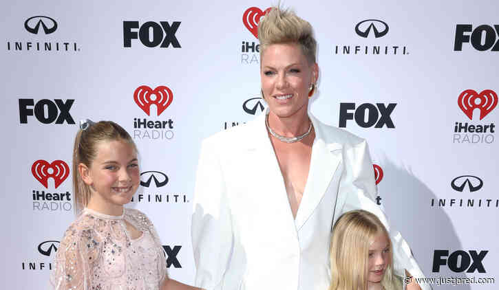Pink Walks Carpet with Her Kid at iHeartRadio Music Awards 2023!