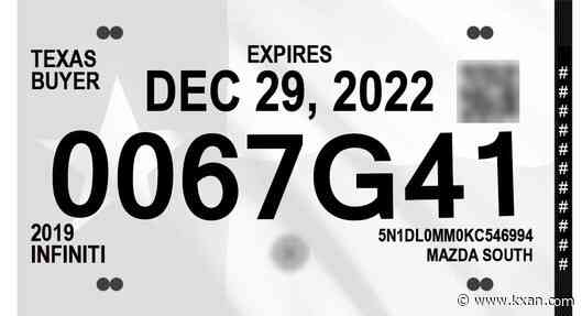 Does Texas require cars have both front, back license plates? - Austin ...