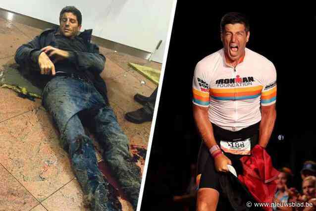 Zwaargewond bij aanslagen in Brussel, nu neemt Sébastien 2 dagen na elkaar deel aan triatlon: “Het wordt een beproeving”