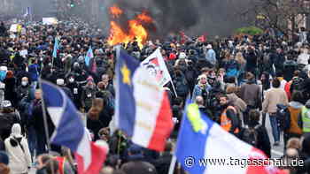 Hunderttausende Franzosen bei Rentenreform-Protesten