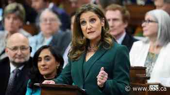 Freeland's 2023 budget includes billions for dental care, spending cuts and tax hikes to tame rising deficit