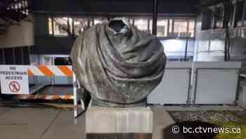 Bust of Mahatma Gandhi beheaded on B.C. university campus