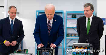 Biden Highlights Economic Investments Ahead of Expected 2024 Announcement