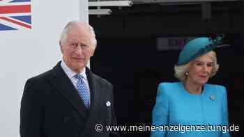 Charles III. und Camilla in Deutschland begrüßt