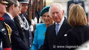 Britisches Königspaar zu Staatsbesuch in Deutschland eingetroffen