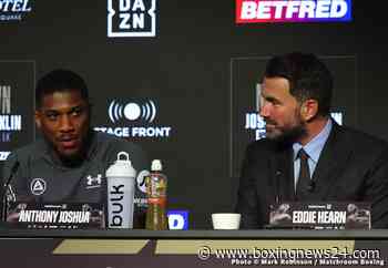 Joshua losing to Franklin would be “catastrophic” says Eddie Hearn