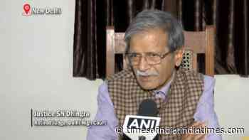 Same-sex marriage law neither appropriate nor it should be made: Retd Justice SN Dhingra