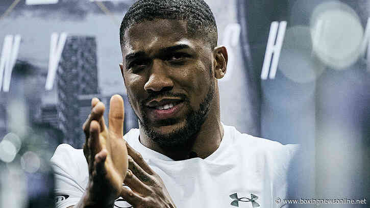 Anthony Joshua says he “didn’t like” the criticism from his former coach and “found it weird”