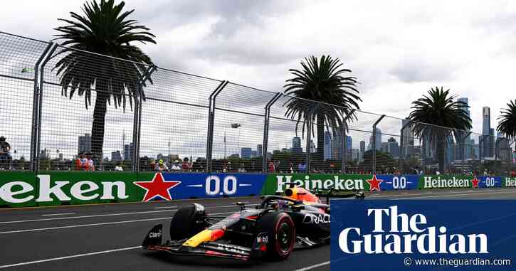 Max Verstappen tops timesheets for Red Bull in eventful Australian GP practice