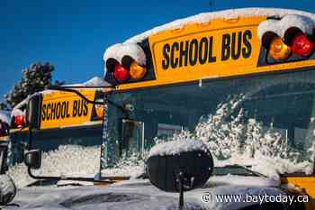 Inclement weather cancels all area school buses