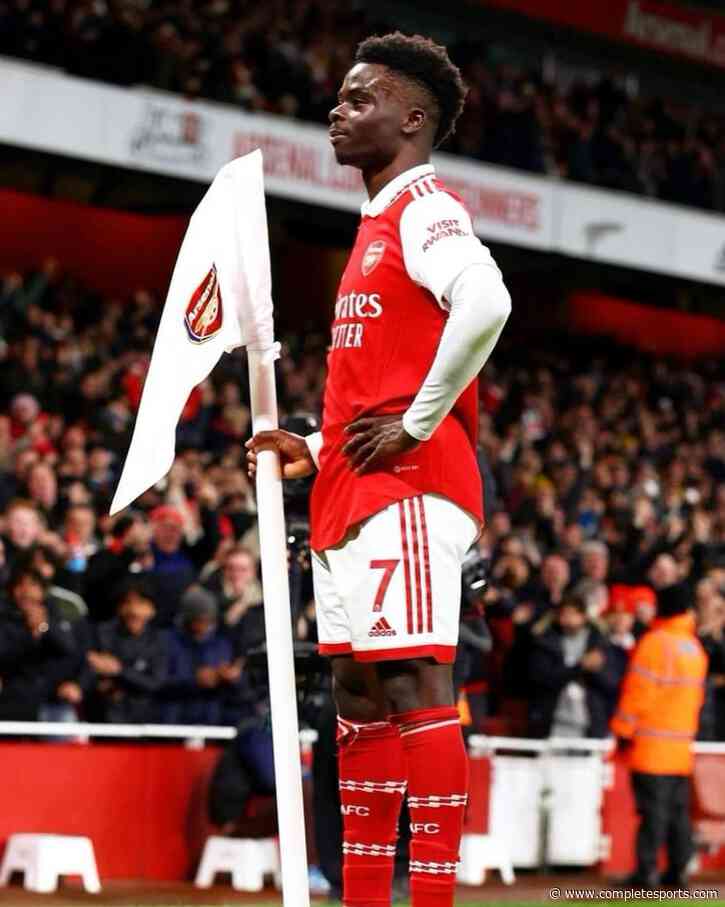 Saka Named Premier League’s Player Of The Month For March