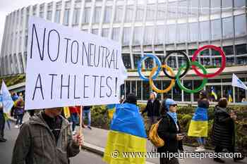 Ukraine looks to block athletes from competing with Russians
