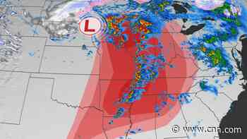 More than 75 million under severe storm threat with possible tornadoes, hail and strong winds on the way