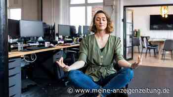 Stress im Job: Diese Übungen beruhigen die Nerven