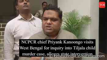 NCPCR chief visits West Bengal for inquiry into Tiljala child murder case