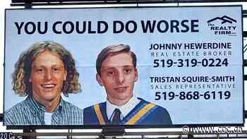 2 real estate agents fired over their 'you could do worse' ad campaign double down on their brand