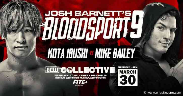 Josh Barnett’s Bloodsport 9 Results (3/30): Kota Ibushi Returns
