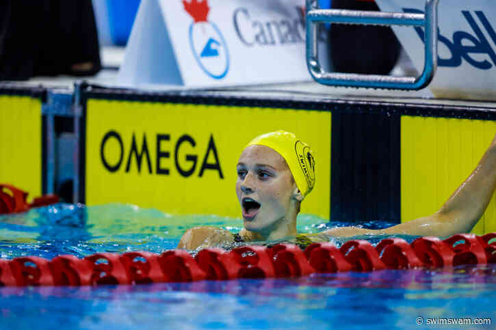 Not An April Fools Joke: Summer McIntosh Swims 4:25.87 400 IM World Record
