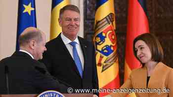 Scholz auf heikler Reise: Kanzler warnt vor Putin-Plänen für Moldau - „Unterstützen nach Kräften“