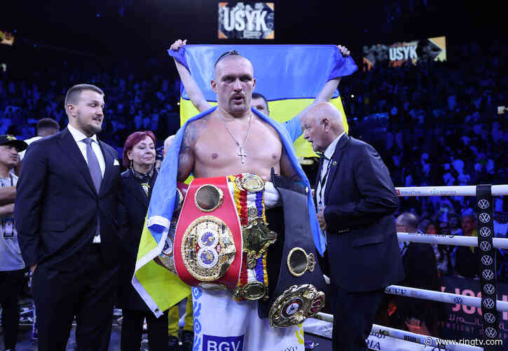 WBA orders Usyk-Dubois negotiations, sets deadline for May 2