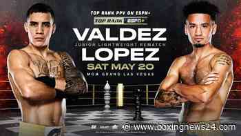 Oscar Valdez vs. Adam Lopez added to Haney vs. Lomachenko undercard on May 20th on ESPN+ PPV