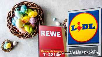 Öffnungszeiten an Ostern Wann kann man bei Rewe, Aldi und Lidl