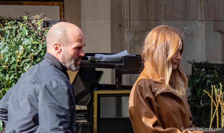 Jason Statham & Rosie Huntington-Whiteley Spotted on a London Lunch Date (Photos)