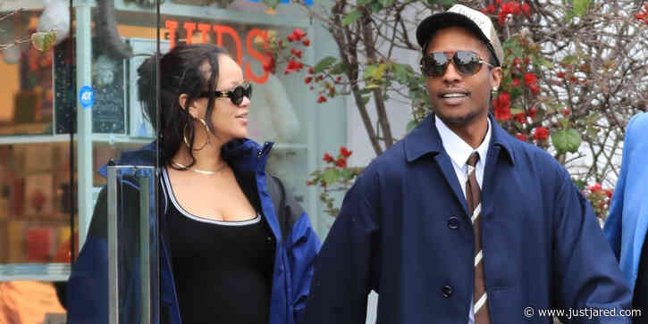 Rihanna & A$AP Rocky Prepare For Their Second Child With A Shopping Trip To Kitson Kids